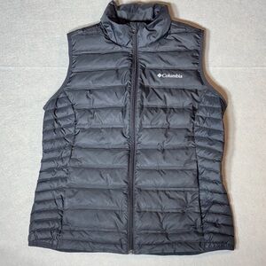 Columbia Black Quilted Down Puffer Vest